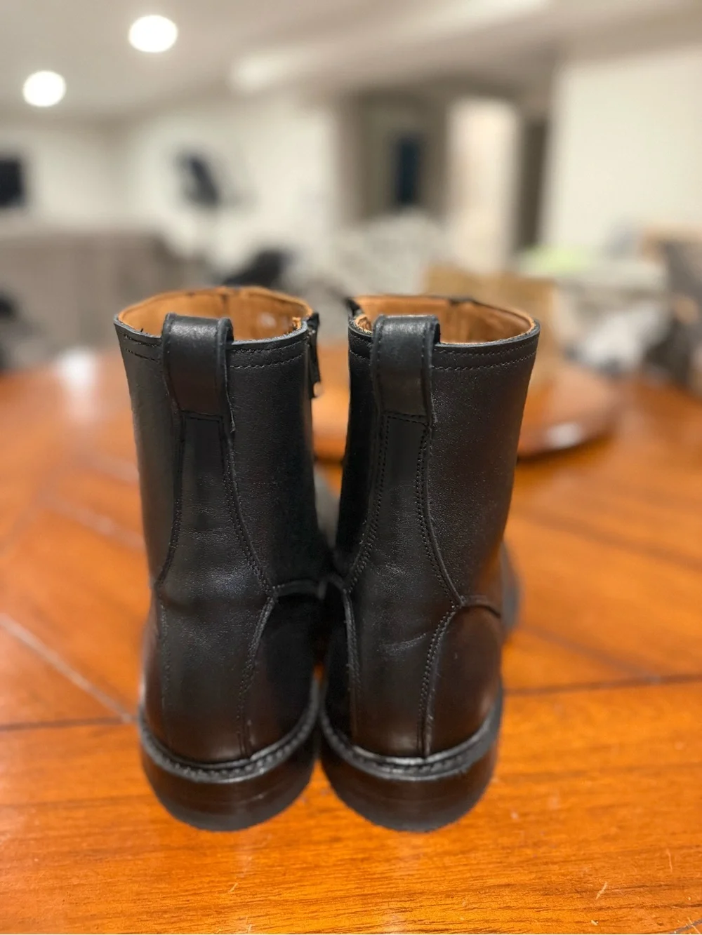 Allen Edmonds Tompkins zip boot 10.5 D